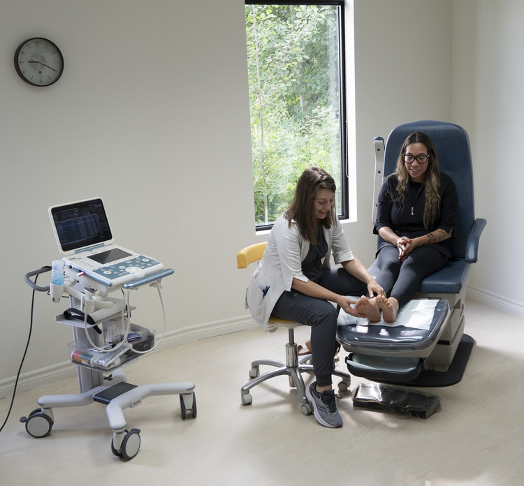 Consultation podiatrique